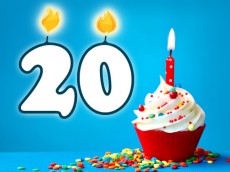 Verjaardag 20 jaar