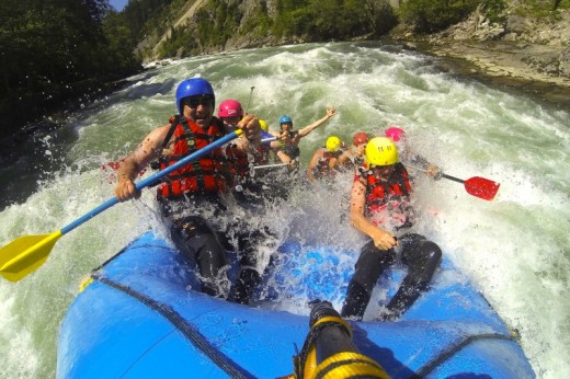 Rafting auf der Enns