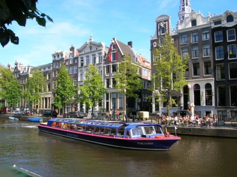Sightseeing tour Amsterdam en kanaal cruise