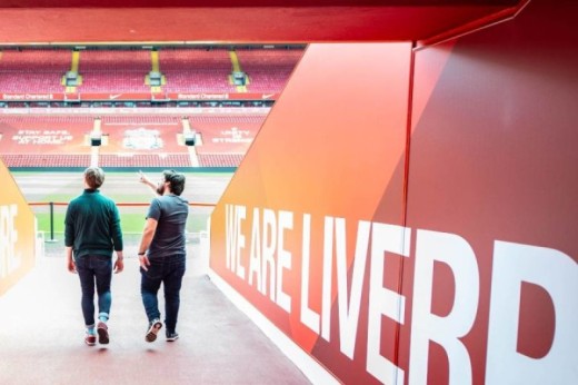 Rondleiding door het Liverpool-stadion