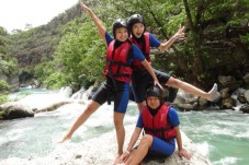 Rafting experience in Val di Sole genitore e figlio