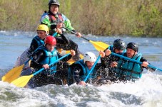Rafting experience in Val di Sole genitore e figlio