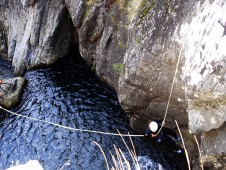 Canyoning no Rio Frades Superior