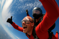 Tandem Skydive in Switzerland
