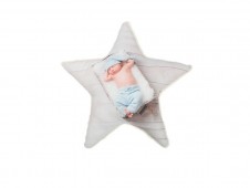 Almofada Estrela com Pêlo Personalizada (60cm x 60cm)