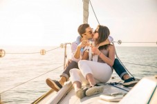 Romantic Night Private Sailing in Barcelona- For 2 people