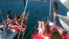 Festa Sunset de Despedida de Solteiro em Veleiro no Rio Tejo p/até 10 (3h)