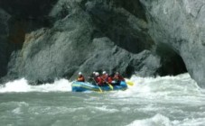 Wildwaterraften in Zwitserland