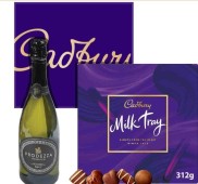 Cadbury's Selection and Prosecco Gift Box