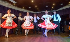 River cruise through Budapest with dinner and folklore show