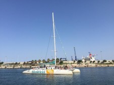 Tour di Valencia in bicicletta e in barca al tramonto