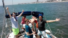 Festa Sunset de Despedida de Solteiro em Veleiro no Rio Tejo p/até 10 (3h)