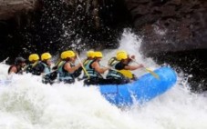 Wildwaterraften in Zwitserland