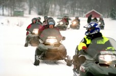 Snowmobile and Reindeer Safari Experience for Two in Lapland