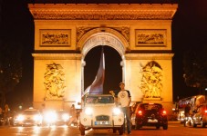 2CV Citorën Parijs tour by night voor 3