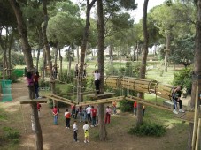 Aventura en los árboles en Sevilla