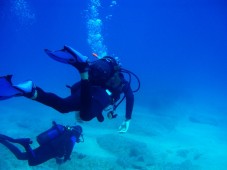 Outdoor scuba diving