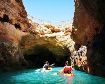 Kayak cave explorer cruise