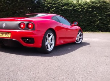 Rijervaring in Ferrari 360 modena voor 40 min in Nederland